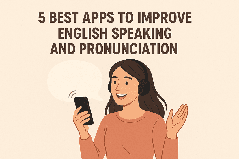 5 Best Apps to Improve English Speaking and Pronunciation