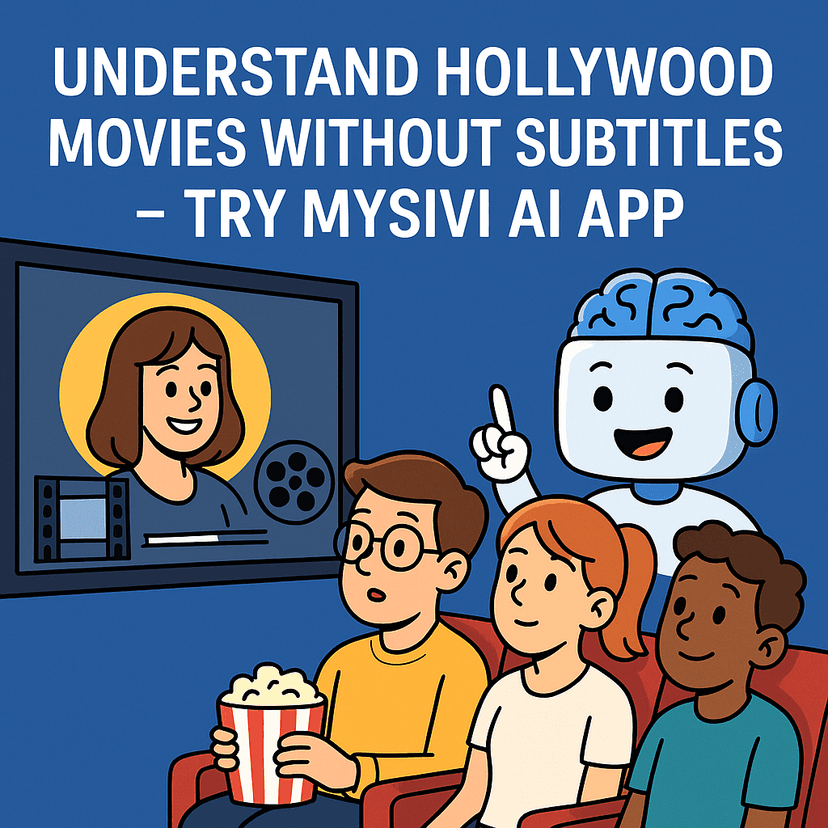 Speak Clearly and Understand Hollywood Movies Without Subtitles