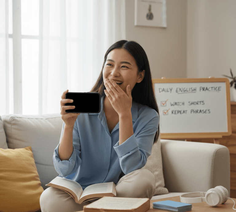 How Watching Reels and Shorts Improves English Listening and Speaking Skills