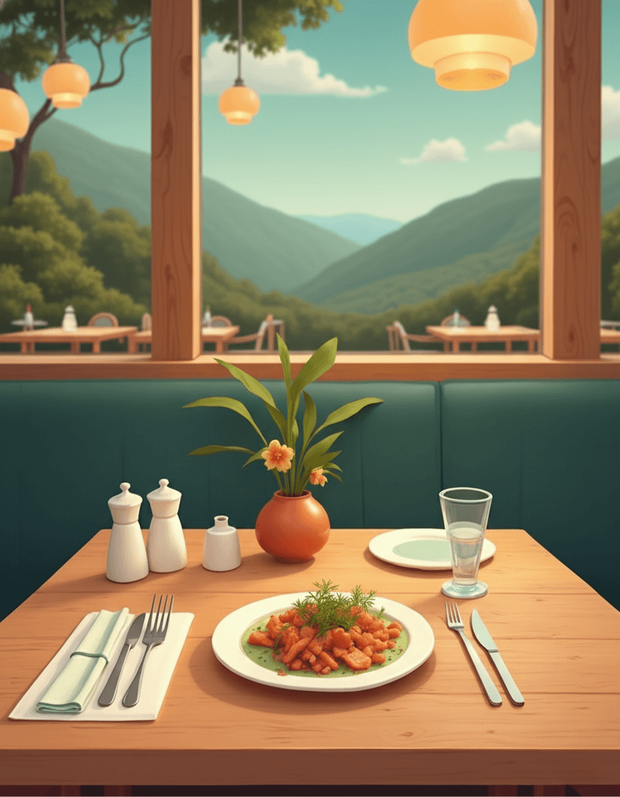 Ordering food at a restaurent