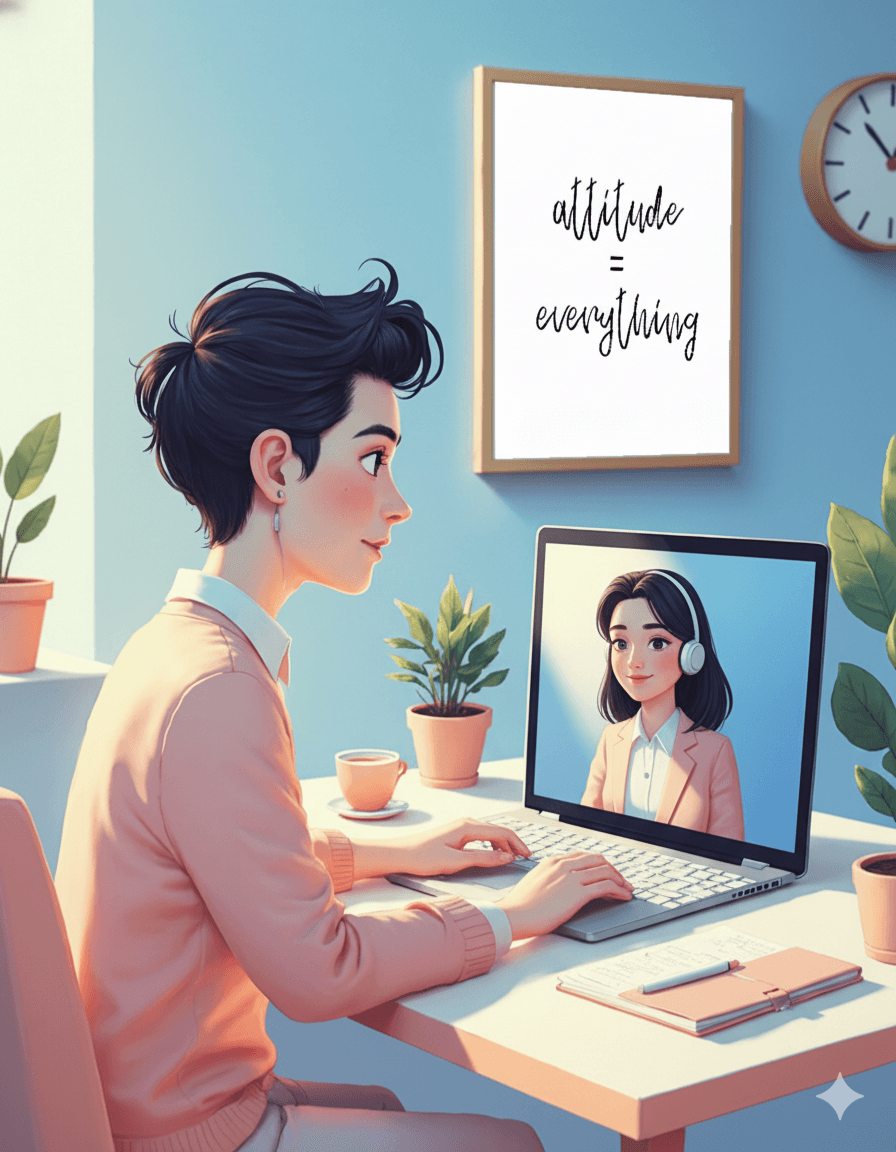 Practice a job interview