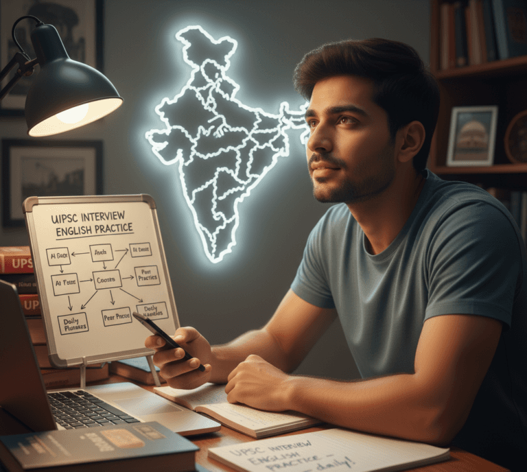 UPSC Interview English Practice with MySivi AI